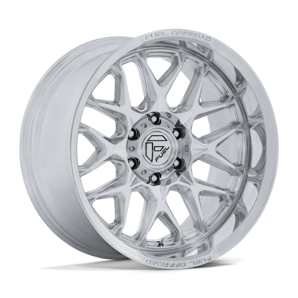 20x9 fuel off-road fc904 lynx polished wheel 6x5.5 bolt pattern 1mm offset