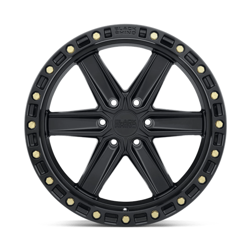 20x9 5 black rhino hard alloys hds henderson matte black w brass bolts wheel 6x5.5 bolt pattern 18mm offset