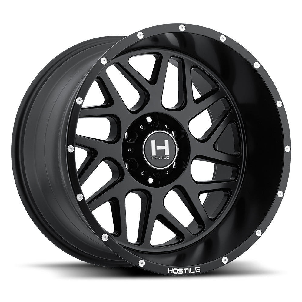 20x10 hostile wheels h108 sprocket asphalt wheel 6x5.5 bolt pattern 19mm offset