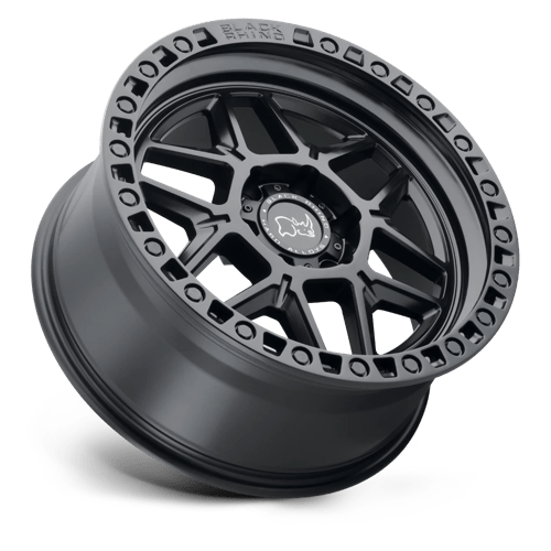 20x9 black rhino hard alloys kls kelso matte black wheel 6x5.5 bolt pattern 12mm offset