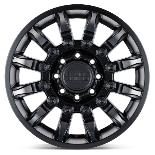 20x11 5 black rhino hard alloys msn mission matte black w machined tint wheel 6x5.5 bolt pattern 44mm offset