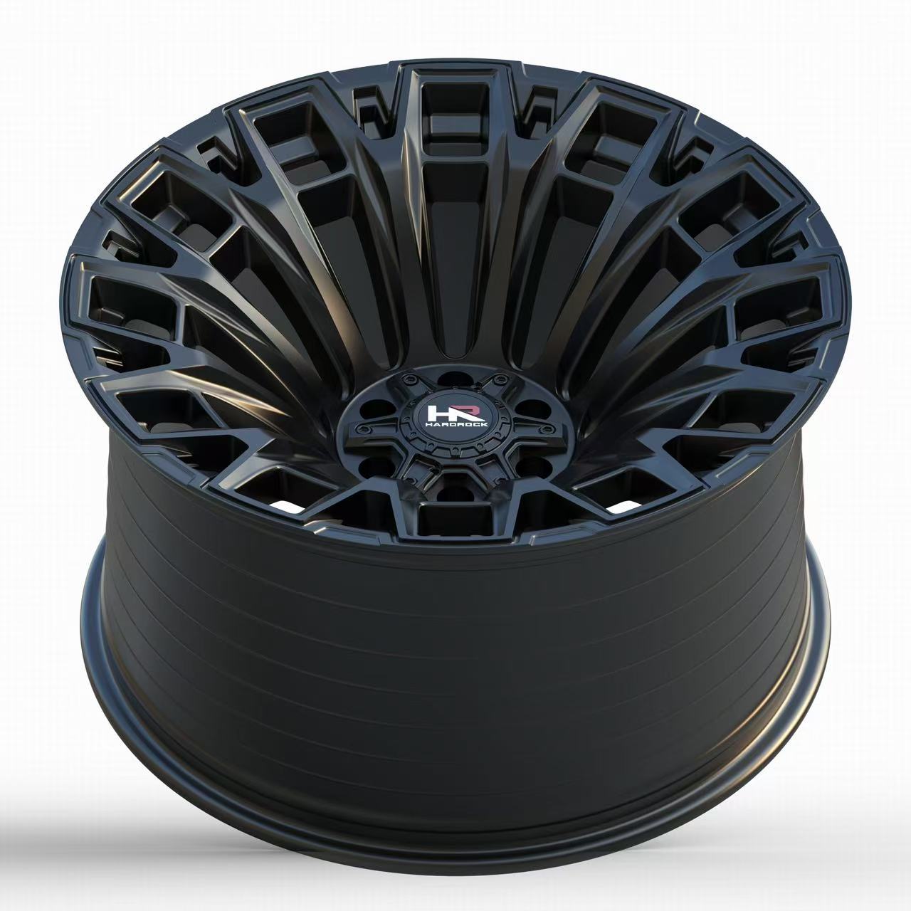 17x9 Hardrock Offroad H110 H110 Satin Black Wheel 6x5.5 Bolt Pattern -12mm Offset