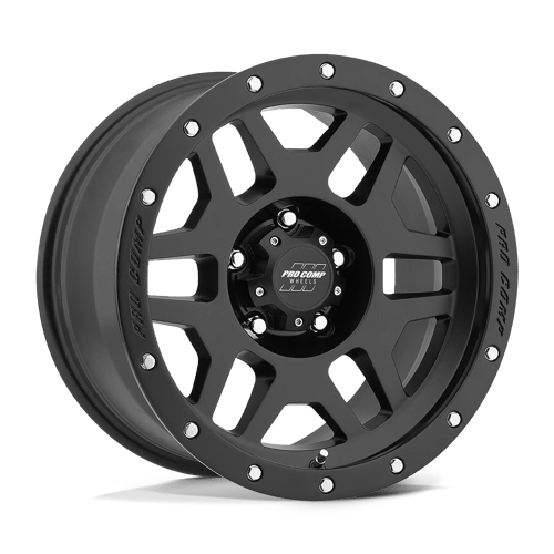 18x9 pro comp alloys pa41 phaser satin black wheel 6x5.5 bolt pattern 0mm offset