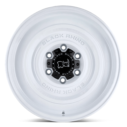 17x9 5 black rhino hard alloys sld solid gloss white wheel 6x5.5 bolt pattern 12mm offset