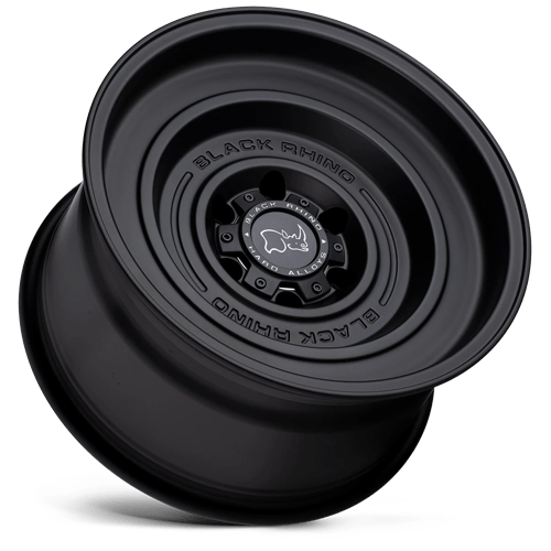 17x9 5 black rhino hard alloys sld solid matte black wheel 6x5.5 bolt pattern 12mm offset