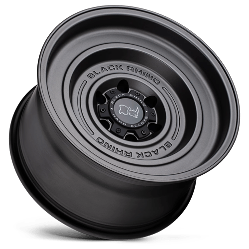 17x9 5 black rhino hard alloys sld solid matte gun black wheel 6x5.5 bolt pattern 12mm offset
