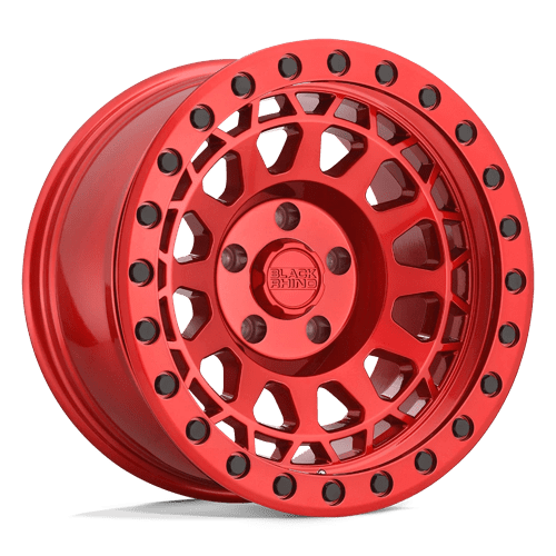 18x9 5 black rhino hard alloys prm primm candy red w black bolts wheel 6x5.5 bolt pattern 12mm offset