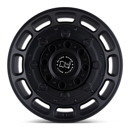 20x9 5 black rhino hard alloys whg warthog matte black wheel 6x5.5 bolt pattern 12mm offset