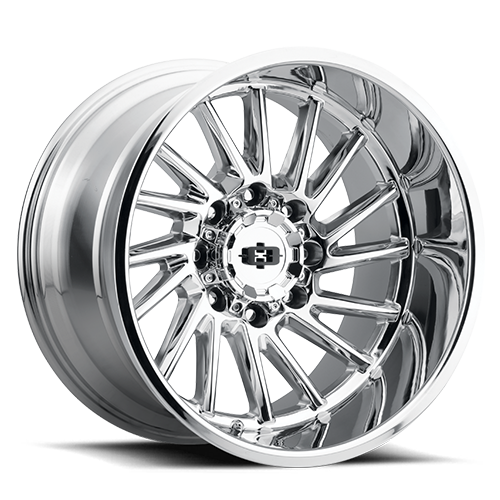 22x12 Vision 306 Rapier Chrome Wheel 6x5.5 Bolt Pattern -51mm Offset